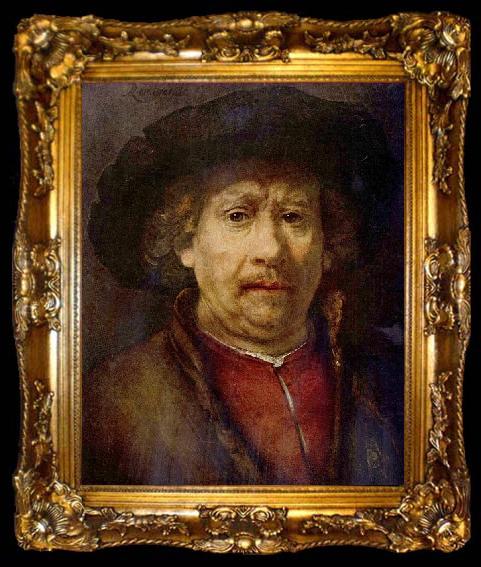 framed  Rembrandt Peale Selbstportrat, ta009-2